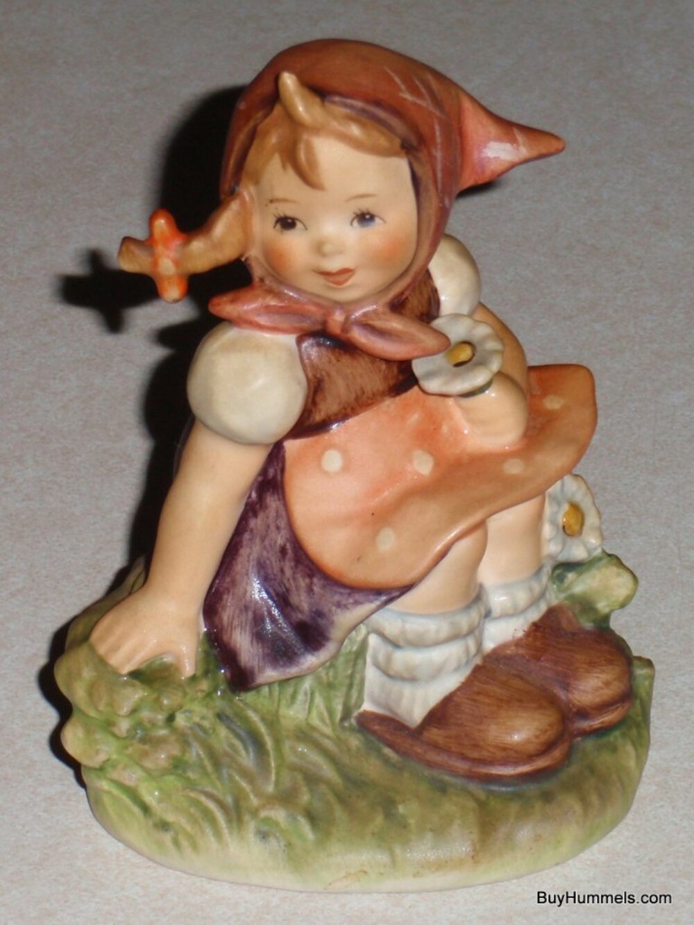 "In The Meadow" Goebel Hummel Figurine #459 TMK6 From 1987 - Christmas Gift!
